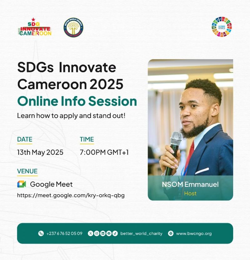 SDG INNOVATE INFO SESSION