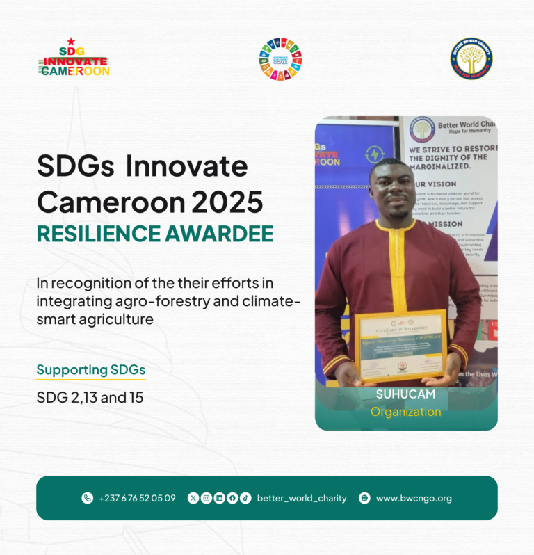 Empowering Resilience: SUHUCAM’s Transformative Impact at SDG Innovate Cameroon 2025
